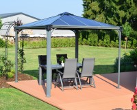 Gazebo Palermo 3000 Gray Bronze 3m x 3m x 2.1m image