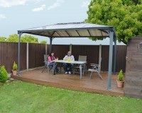 Gazebo Martinique 4300 Gray Bronze 4.3m x 3m x 2.1m image