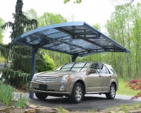 Metal Carport Arizona 5000 Wave - Two-Post Design by Palram image