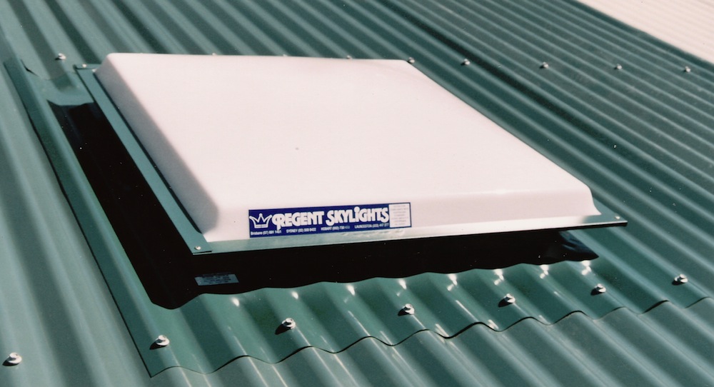 600x800 fully flashed corrolux skylights corrugated iron vented Just