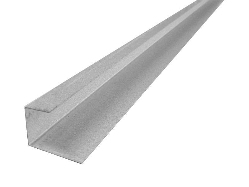 Back Channel (20mmx32mmx45mm) 2.4m - Zincalume (to suit 5Rib profiles ...