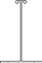 ALUM CEILINK T-BAR 40x60MM - PEARL WHITE 6M image