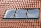 VELUX EKW - 3 SIDE BY SIDE - C01 & C04 Flashing  image