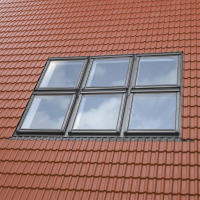 VELUX EKW - 2 VERTICAL & 3 SIDE BY SIDE - C01 & C04 Flashing  image