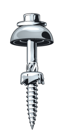 Laserlite Polycarbonate Timber Screw 65mm - 500 Box image