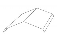 ROOF FLASHING RIDGE CAPPING image