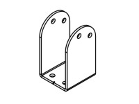 Saddle Bracket Spanbar Galvanised 50mm image
