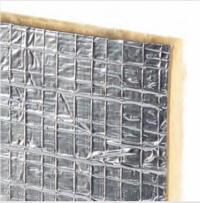 Acoustic Insulation Membrane | TecSound Aluminium Foil Faced + Porous Felt | Tecsound FT 55 AL | 5.50 m x 1.20 m (r) image
