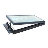 VELUX 665 x 665mm Solar Flat Roof Skylight image