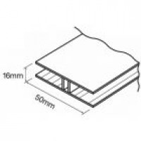 Laserlite Multiwall Aluminium Two Piece H-Bar  image