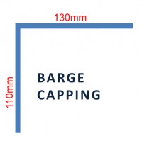 Barge Capping UV2 Clear 1.5 3000x110x130 90D image