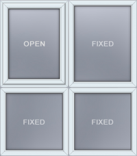 uPVC Casement Windows Style 5 image