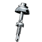 Laserlite Polycarbonate Metal Screw 60mm - 50 Pack image