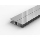 1 Part H joiner Aluminium 65mm AN Clear image