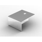 Suntuf Aluminium end cap lock - 50mm AN Clear image