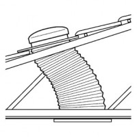 600 x 600 Flexishaft Skylight - 1.5m Shaft (Tile) image